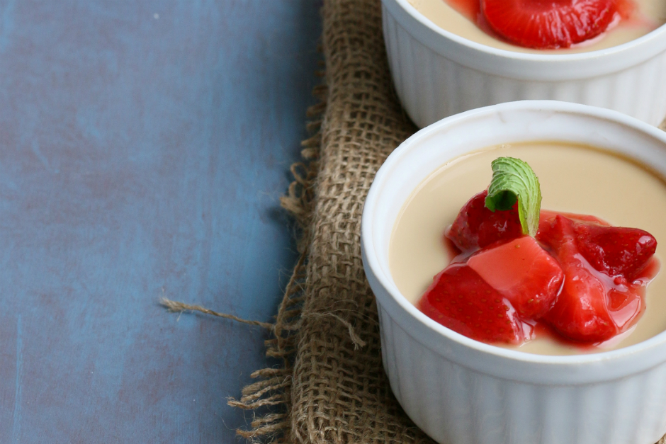 Rafine Şekersiz Panna Cotta