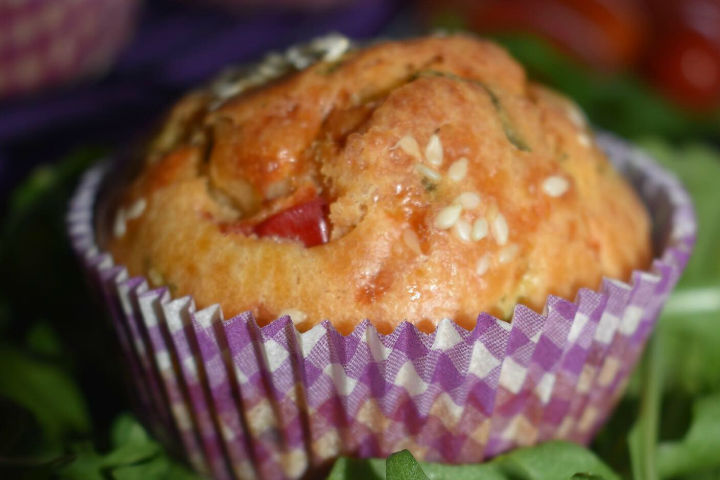 Rokalı Tuzlu Muffin