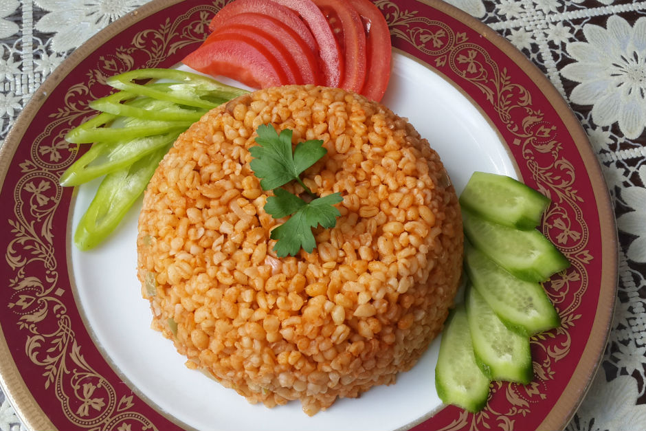 Salçalı Bulgur Pilavı