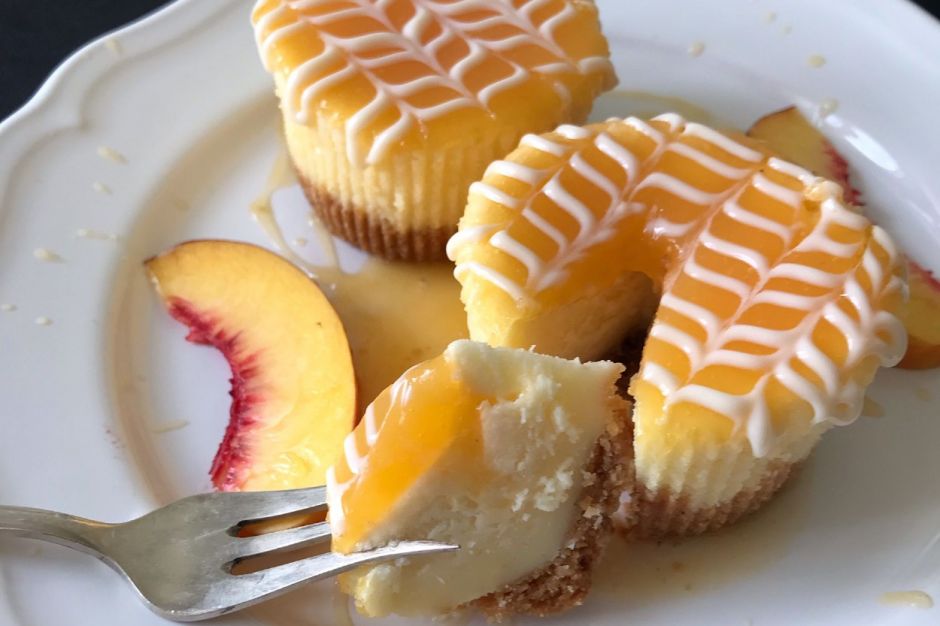 Şeftalili Cheesecake