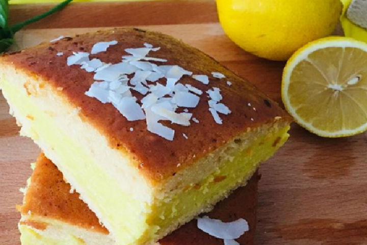 Rafine Şekersiz Limonlu Kek