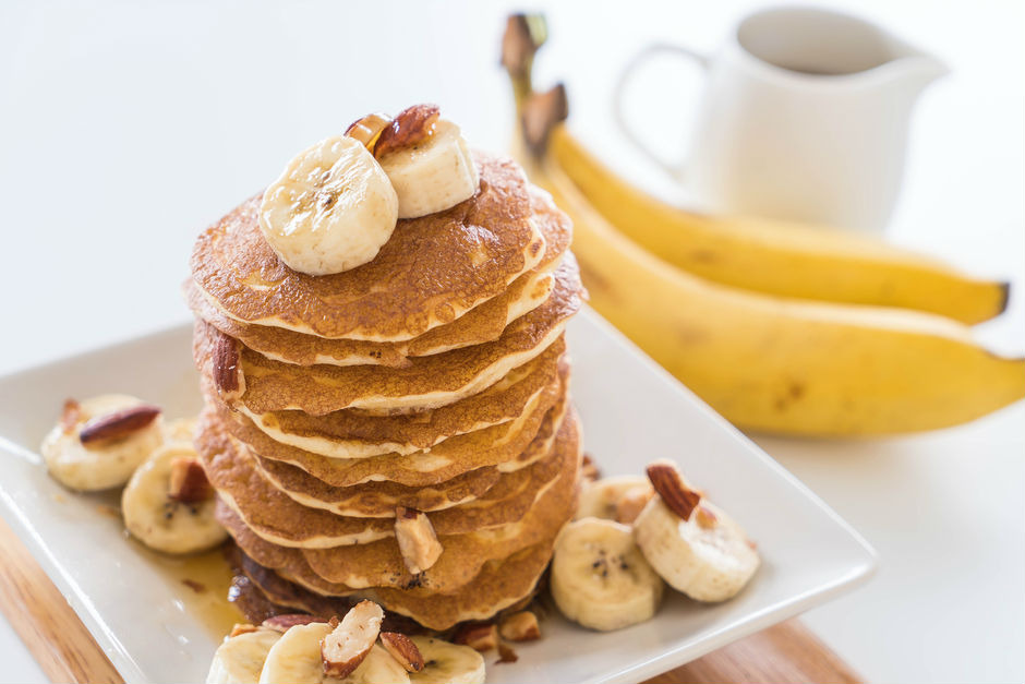 Şekersiz Muzlu Pancake