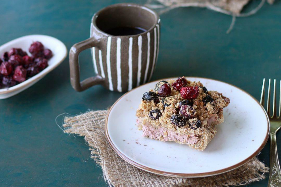 Tahin Helvalı Crumble