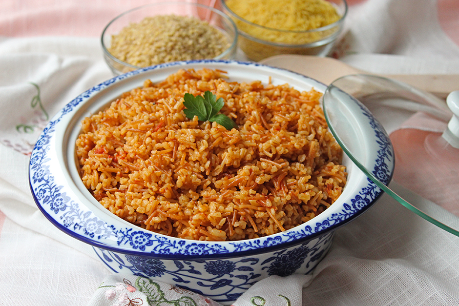 Tel Şehriyeli Bulgur Pilavı