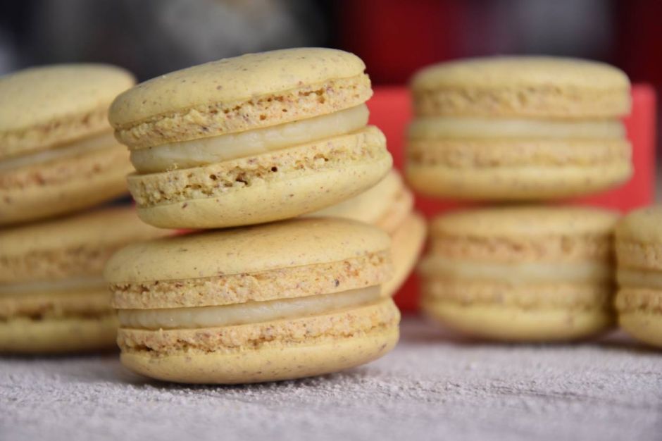 Vanilyalı Macaron