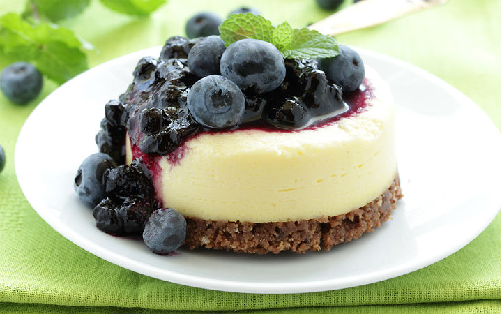 Yaban Mersinli Cheesecake